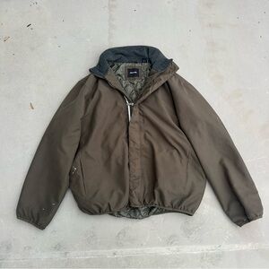 Pierre Cardin Olive Windbreaker Jacket